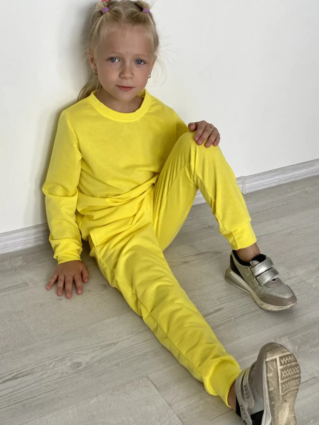 Спортивний костюм жовтий дитячий