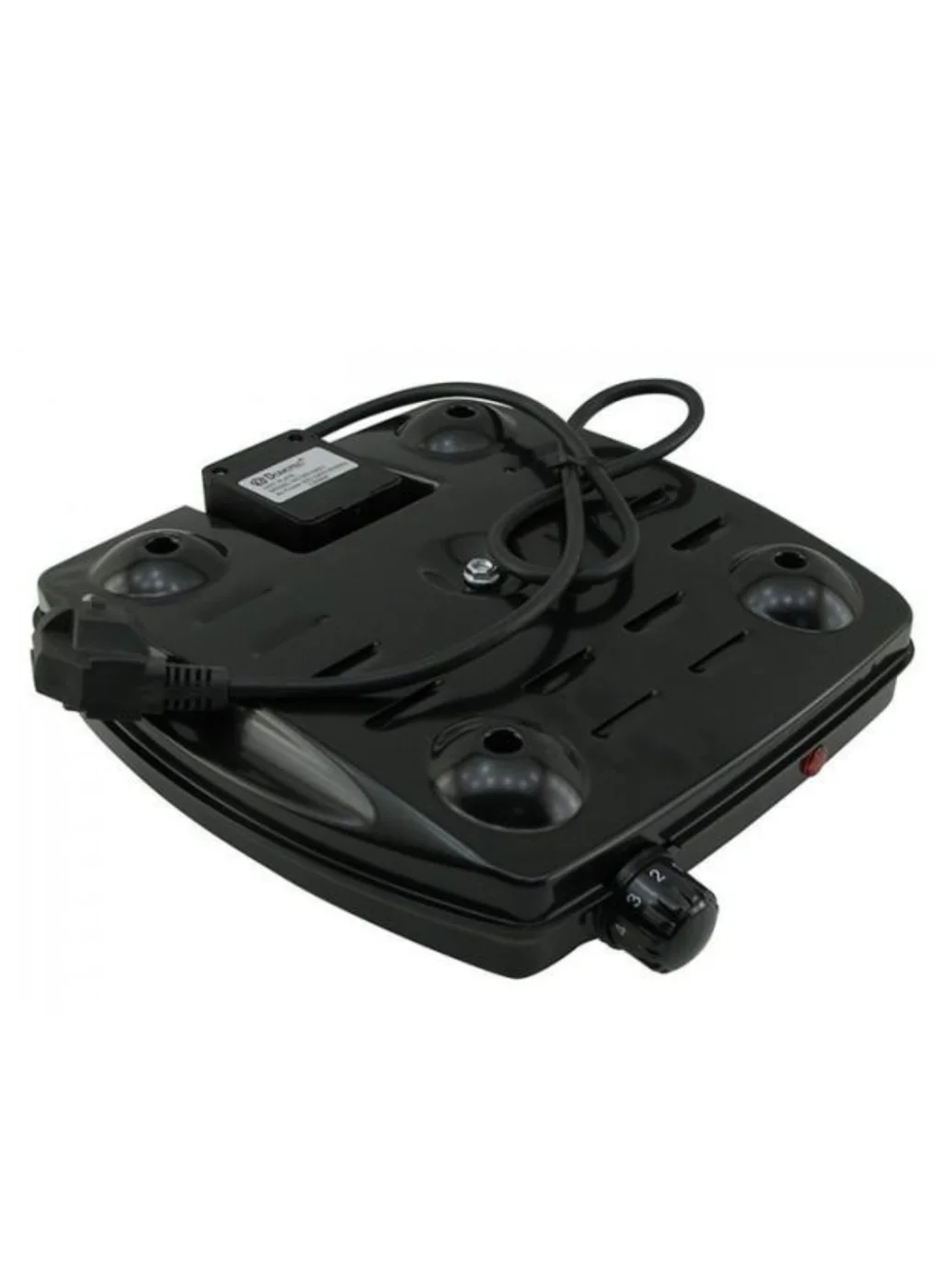 Плита інфрачервона Domotec MS-5851 1кф., 900Вт. (Чорний)